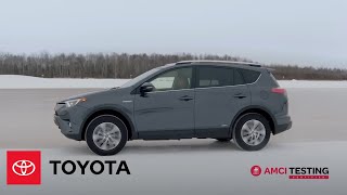 Toyota RAV4 Hybrid AMCI Winter Testing Performance  Toyota [upl. by Guy]