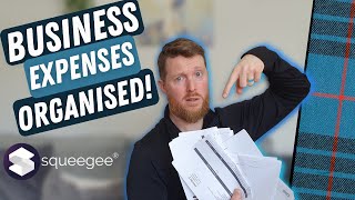 Organising Your Business Expenses Using Squeegee App [upl. by Anide]