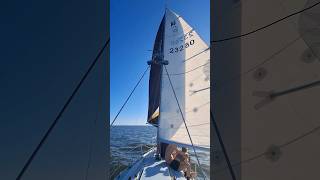 Spinnaker handling techniques on the water spinnaker sailing outerbanks [upl. by Artenak]