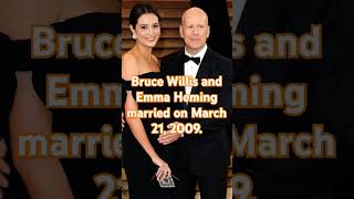 Bruce Willis ❤️ Emma Heming hollywood lovestatus [upl. by Engud613]