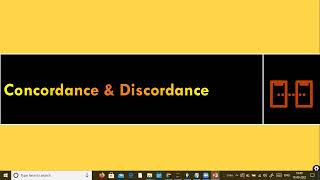 Concordance and Discordance Metrics [upl. by Aseneg889]