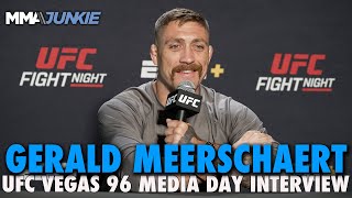 Gerald Meerschaert Doesnt See Same Cardio Flaws in Edmen Shahbazyan as Critics  UFC on ESPN 62 [upl. by Senn]