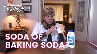 Wat is het verschil tussen baking soda en soda 💦 Schoonmaken met Marja [upl. by Nunes316]