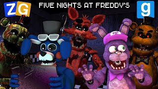 OUR HARDEST FNAF GMOD CHALLENGE YET  Gmod FNAF Custom Night Challenge Garrys Mod [upl. by Quartana]