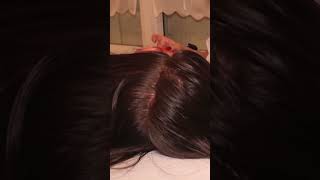 ASMR Tingly SCALP Check and SCRATCHING with Nails Real Person shorts short asmr [upl. by Ataynek]