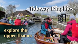 Tideway dinghies on the upper Thames [upl. by Ayitahs]