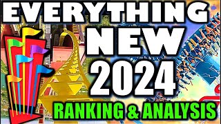 Everything NEW at Six Flags for 2024 – Ranked From Worst to Best [upl. by Lizzy265]