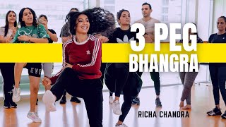 3 Peg Sharry Mann BHANGRA  Richa Chandras Choreography [upl. by Sukhum]