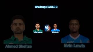 Ahmed Shehzad vs Evin Lewis Batting challenge BALLS 3 [upl. by Primaveras]