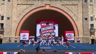 National Championship Cheer Routine  2021 [upl. by Nnyltak]