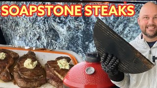 Kamado Joe Soapstone Steak Sear  Reverse Searing Ribeye Steaks [upl. by Notyap]