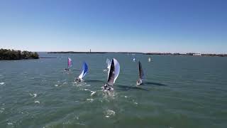 Just captured this sailboat race from Middle Bass Islands East Point Preserve Saturday 10524 [upl. by Mossolb]