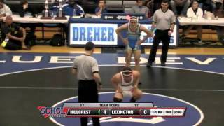 170 lbs Class 4A Match from the SCHSL Wrestling Dual Championships [upl. by Clementine]