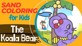 Coloring the Koala Bear for Kids and Toddlers  Mewarnai Koala 33 [upl. by Leynad]