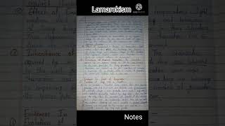 Lamarckism  Neo lamarckism theory l Lamarckism theory of evolution l [upl. by Tan]