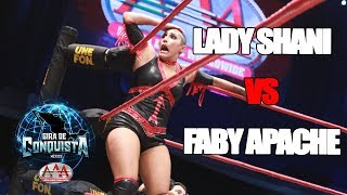 Lady Shani Vs Faby Apache en Monterrey  Lucha Libre AAA Worldwide [upl. by Wj]