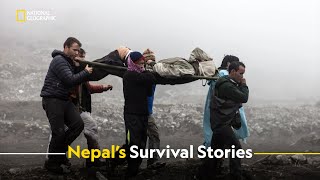 Nepal’s Survival Stories  Witness to Disaster  हिंदी  Full Episode  S1  E3  Nat Geo [upl. by Osicran]