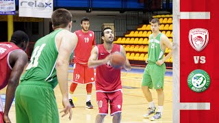 Highlights Olympiacos BC  Olimpija Ljubljana 1492014 [upl. by Orville]