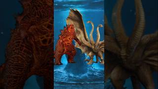 Fire Godzilla vs Monsterours amp King Ghidorah  Who is stronger   shorts godzilla [upl. by Nnyl]