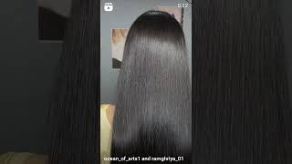 Hair Rebonding by Oceanofarts1 rebonding hair salon hairrebounding [upl. by Ynnel346]