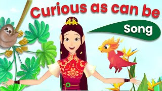 Curious As Can Be  Animated Song for Kids  Princess Flame [upl. by Albert404]