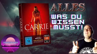 Carrie  3Disc Limited Collectors Mediabook im Schuber UHD  REVIEW UNBOXING [upl. by Morna]