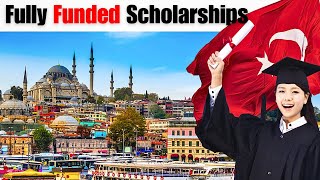 Fully Funded Scholarship in Turkey For International Students  Turkiye Burslari Scholarship 2025 [upl. by Otilia27]