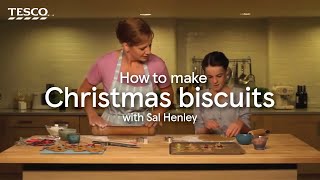 How to Make Christmas Biscuits  Tesco [upl. by Mada]