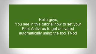 Eset Nod32 Antivirus 10 ★ Lifetime Activation ★ [upl. by Tiler747]