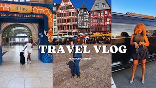 Travel Vlog Suprising our Friend in Frankfurt friendship [upl. by Spillihp]