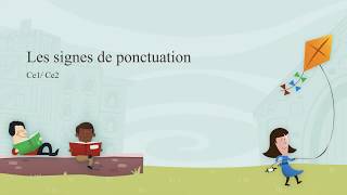 Les signes de ponctuation [upl. by Mab57]