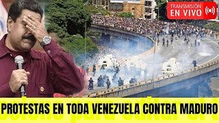 VENEZUELA SE LEVANTA CONTRA NICOLAS MADURO 🔴DIOSDADO ASUSTADO  MARIA CORINA VAN POR MADURO 🔴 [upl. by Ullman951]