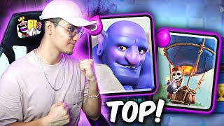 ¡Mazo IMPARABLEEEEE GLOBO LEÑADOR Deck 😲🔱 Top Mundial Clash Royale [upl. by Siramad]