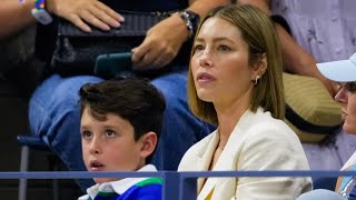 Jessica Biel Enjoys RARE Outing With Son Silas [upl. by Jola]