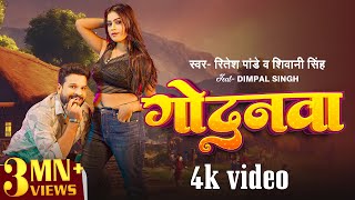 RiteshPandey और डिम्पलसिंह का देशी अंदाज़ में VIDEO  गोदनवा  Shivani Singh  Bhojpuri Song [upl. by Adnalahs]