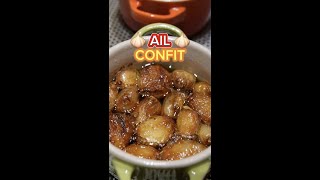 RECETTE 🧄 Ail CONFIT 👨‍🍳 [upl. by Nollie]