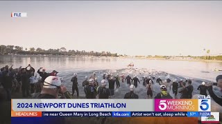 Thousands flock to Orange County for world’s longest running triathlon [upl. by Mick]