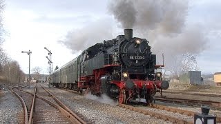 86 13333 Fotozug auf dem Markersbacher Viadukt [upl. by Orfurd]