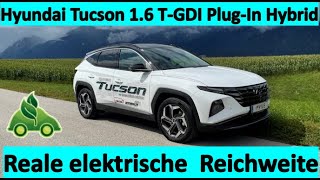 Hyundai Tucson NX4 16 PlugIn Hybrid  Test der elektrischen Reichweite Über 75 km Na klar [upl. by Cunningham440]