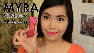 MYRA VITA GLOW BB CREAM Review Pinay Beauty On A Budget  saytiocoartillero [upl. by Amabelle302]