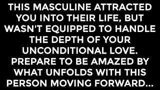 The Masculine Who Attracted You Wasnt Prepared Yet Divine Feminine Reading [upl. by Annis]