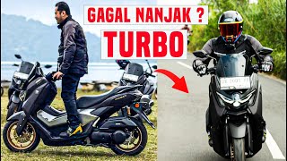 TES quotNANJAKquot NMAX TURBO ‼️ HASILNYA BIKIN MLONGO😱KONSUMSI BBM WOWW❌ AEROX TURBO MENYUSUL [upl. by Turk72]