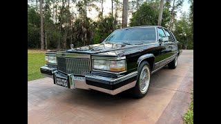 This 1991 Cadillac Brougham Delegance is Almost the Last True American Luxury Car [upl. by Ednutey]