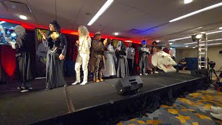 Sinister Visions costume contest kids and adults Flashback Weekend 2024 [upl. by Soalokin]