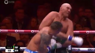 Fury vs Usyk Knockout furyusyk Tysonfury boxing usykfury [upl. by Sabba]