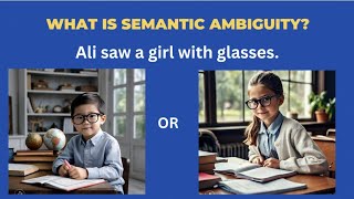 Semantic Ambiguity Meaning in Urdu and Hindi  Semantics Linguistics  youtube semantica [upl. by Annil]