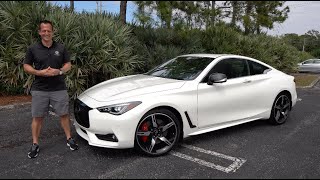 Is the 2021 Infiniti Q60 Red Sport 400 a good luxury sport coupe to buy [upl. by Niel923]