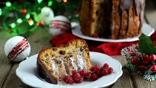 Ricetta panettone farcito al gelato facile senza cottura [upl. by Aieki]