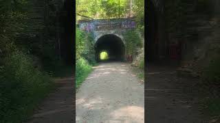 vacation hockinghills moonville tunnel haunted travel adventure [upl. by Nikkie778]