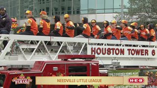 Needville Little League and Waltrip band were part of the HEB Thanksgiving Day Parade [upl. by Andrew]